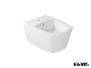 MIDAS 8970 - Wall-hung ceramic bidet _ GALASSIA