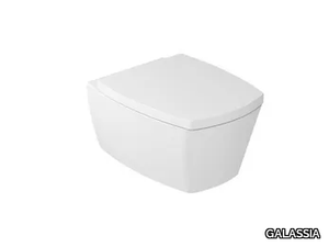 MIDAS 8971 - Wall-hung ceramic toilet _ GALASSIA