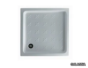 ALBATRO 75 - Built-in square shower tray _ GALASSIA