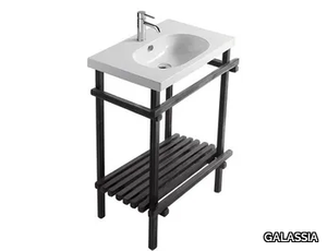 EDEN - 7230 - Oak console sink _ GALASSIA