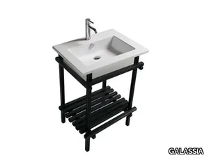 EDEN - 7235 - Oak console sink _ GALASSIA