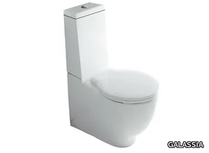 ERGO - Close coupled ceramic toilet _ GALASSIA