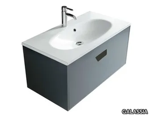 ERGO - Wall-mounted vanity unit _ GALASSIA