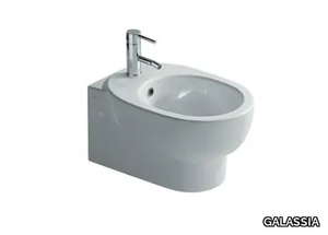 M2 46 - Wall-hung ceramic bidet _ GALASSIA