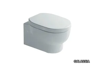 M2 46 - Wall-hung ceramic toilet _ GALASSIA