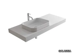 MEG11 5420 - Single MDF washbasin countertop _ GALASSIA