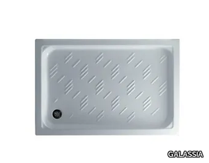 PLAZA 120 X 70 - Anti-slip rectangular shower tray _ GALASSIA