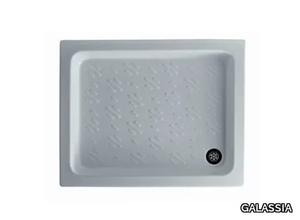 TEBE - Anti-slip rectangular shower tray _ GALASSIA