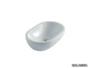 M2 - 54 CM - Countertop oval washbasin _ GALASSIA