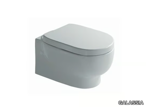 M2 55 - Wall-hung ceramic toilet _ GALASSIA