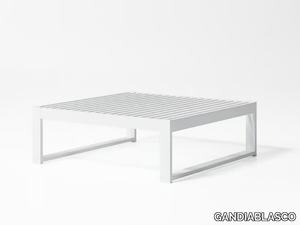 DNA - Rectangular aluminium coffee table _ GANDIABLASCO