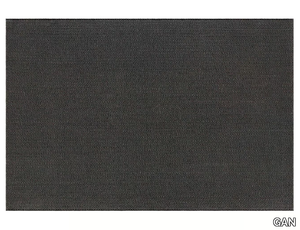 SALINE BLACK - Rectangular handmade recycled PET outdoor rugs _ GAN