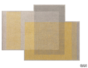 CANEVAS GEO GREY - Wool rug _ GAN