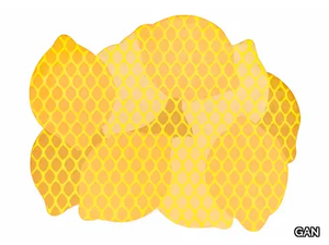 CITRUS LEMON - Recycled PET outdoor rugs _ GAN