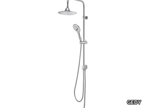 MUSIC 00 - Wall-mounted shower panel with hand shower _ GEDY