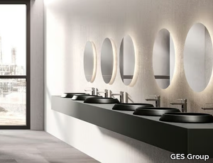 DROP - Built-In glass Public washbasin _ GES Group