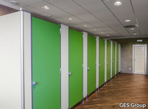 ALGF MODULAR WALLS - HPL toilet partition _ GES Group