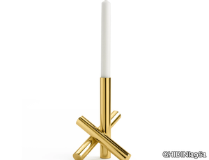 STICKS - Brass candle holder _ GHIDINI1961