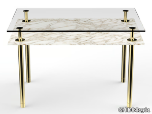 LEGS - Rectangular marble table _ GHIDINI1961