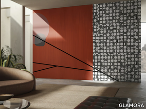 LINEA - Geometric wallpaper _ GLAMORA