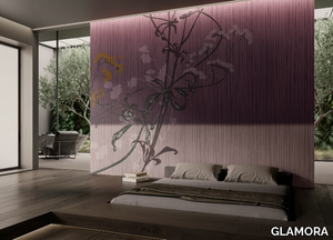MOREA - Wallpaper with floral pattern _ GLAMORA
