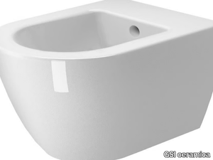 PURA 50 - Wall-hung bidet _ GSI ceramica