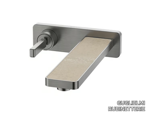 GZERO - Wall-mounted single handle washbasin mixer _ GUGLIELMI RUBINETTERIE