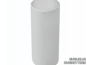 Freestanding washbasin - Freestanding round Corian® washbasin _ GUGLIELMI RUBINETTERIE