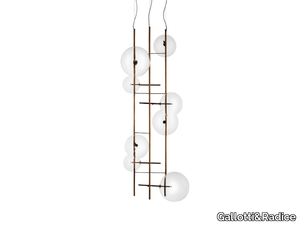 BOLLE TELA - Crystal pendant lamp _ Gallotti&Radice