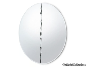 NIAGARA - Round wall-mounted mirror _ Gallotti&Radice