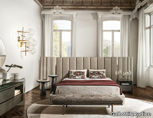 YUKI - Fabric double bed _ Gallotti&Radice