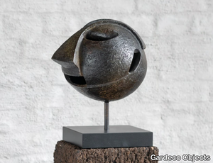 MASKED SOUL - Bronze sculpture _ Gardeco Objects