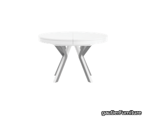 Setis Rondo round table with grey legs