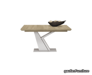 Setis Y-leg table with extension