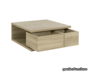 Natura square coffee table