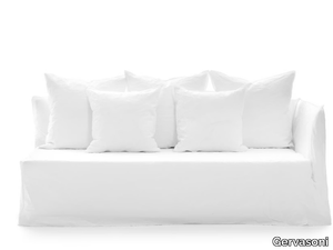 GHOST 31 L-R - 3 seater fabric sofa with removable cover _ Gervasoni