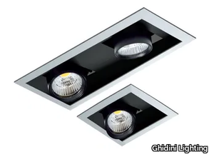 GEKKO SQ FRAME - LED adjustable aluminium spotlight _ Ghidini Lighting
