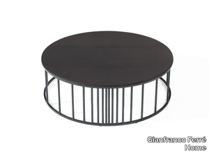 DOPPLER - Low wooden coffee table _ Gianfranco Ferré Home
