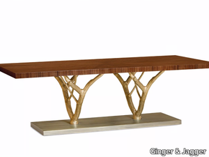 PRIMITIVE - Rectangular walnut dining table _ Ginger & Jagger