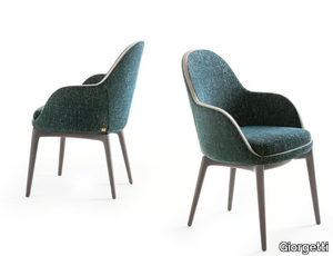 LUNARIA - Fabric easy chair _ Giorgetti