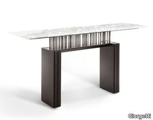 G-CODE - Marble console table _ Giorgetti