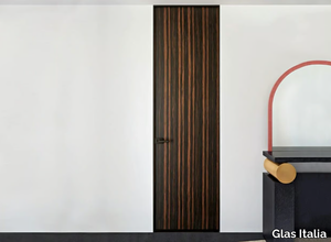 SHERAZADE SWING PLAIN - Hinged flush-fitting wooden door _ Glas Italia