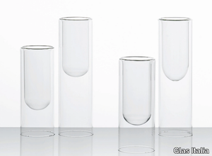 TUTUBE - Crystal vase _ Glas Italia