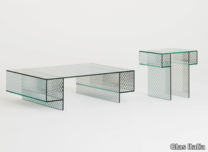 ROBOTIN - Crystal coffee table _ Glas Italia