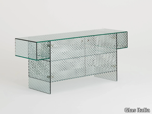 ROBOTIN - Crystal sideboard _ Glas Italia