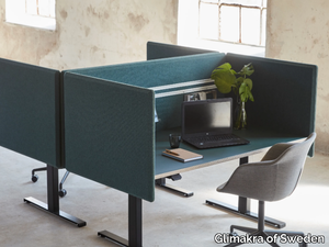 LIMBUS ARROW DESK SCREEN - Sound absorbing desktop partition _ Glimakra of Sweden