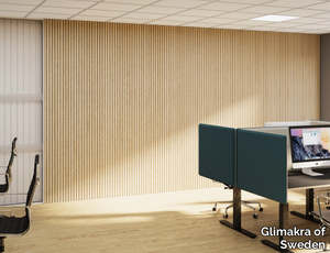 RIBBON - Wooden Acoustic wall panel _ Glimakra of Sweden