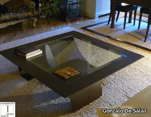 TSUNAMI - Square steel coffee table _ Gonzalo De Salas