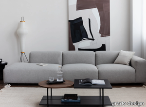 CHEESE - Modular fabric sofa _ grado design