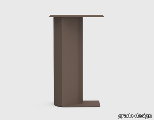 DORIC - Steel high side table _ grado design